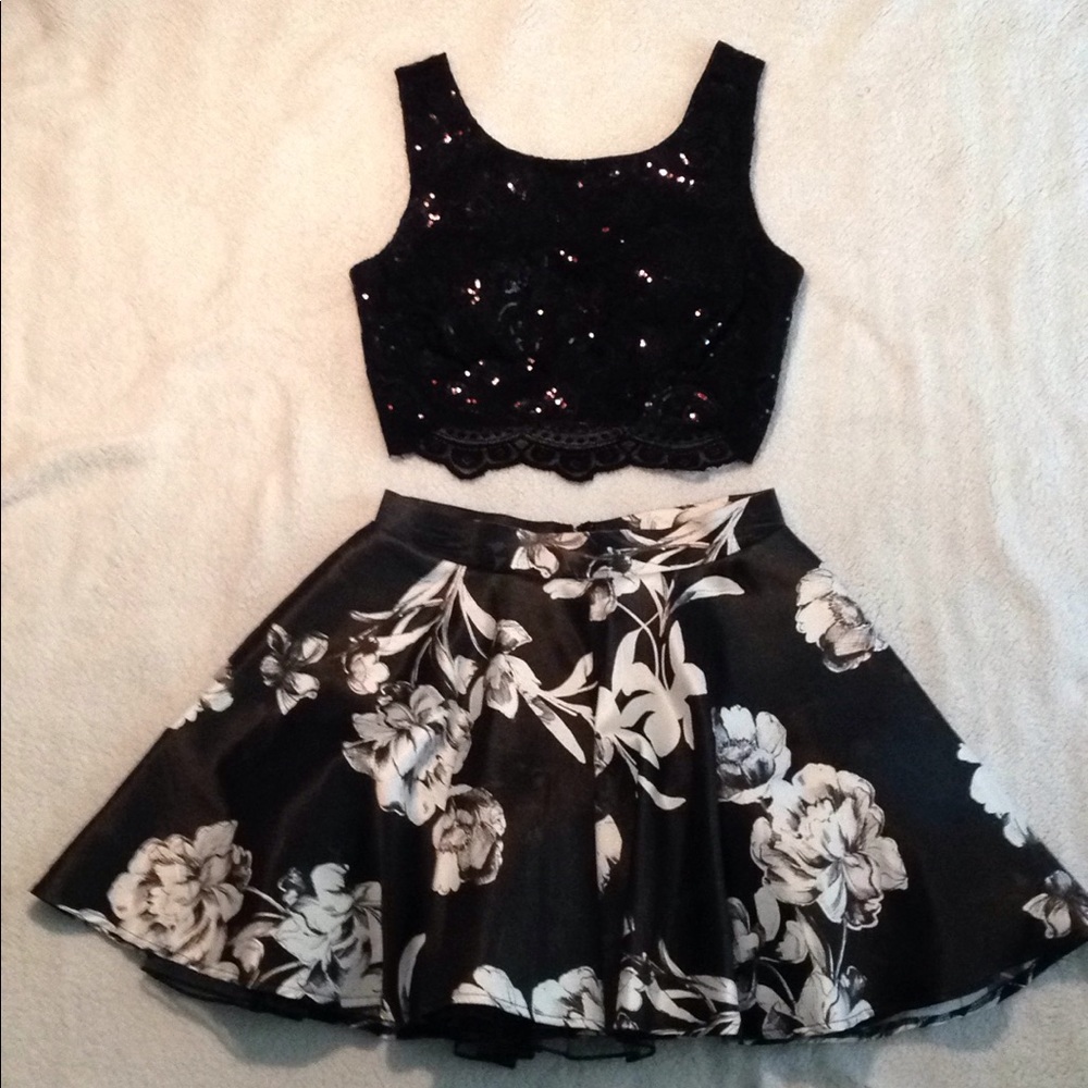 Beautiful Two-Piece Formal Dress